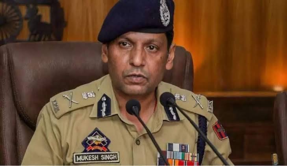 Mukesh Singh Appointed DGP Ladakh crime1